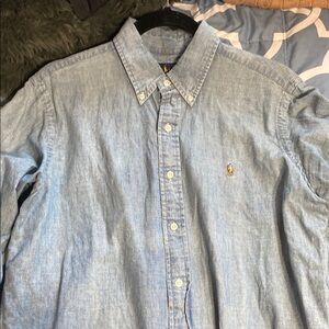 Polo by Ralph Lauren Blue Casual Button Down Shirt